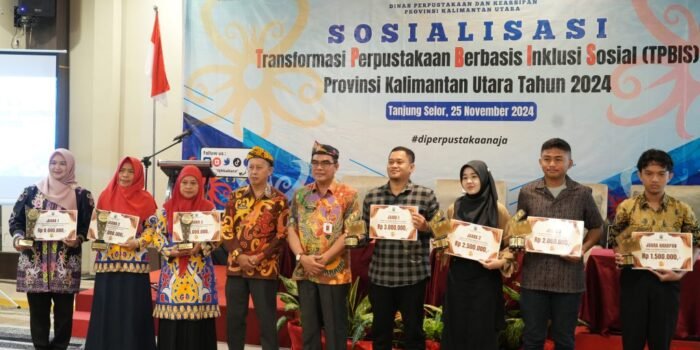 Hadiri Sosialisasi Transformasi Perpustakaan Berbasis Inklusi Sosial, Sekda : Upaya Bersama Untuk Meningkatkan Budaya Literasi di Provinsi Kaltara