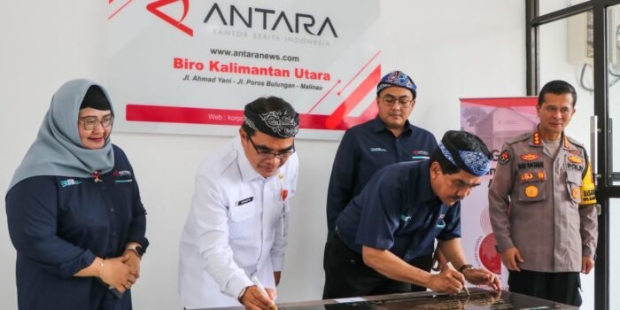 Sekprov Suriansyah Hadiri Peresmian Gedung Kantor Berita Antara