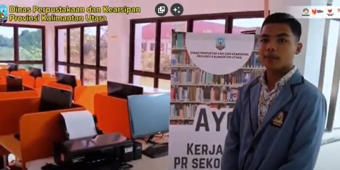 Kerjakan Tugas Sekolah dan Kuliah Bisa di Perpustakaan Kaltara, Ada Komputer dan Wifi Gratis