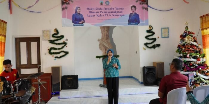 Rahmawati Zainal Motivasi Warga Binaan Lapas Kelas II Nunukan