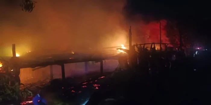 Kebakaran Rumah di Sebuku Diduga Dipicu Korsleting, Warga Sempat Dengar Ledakan