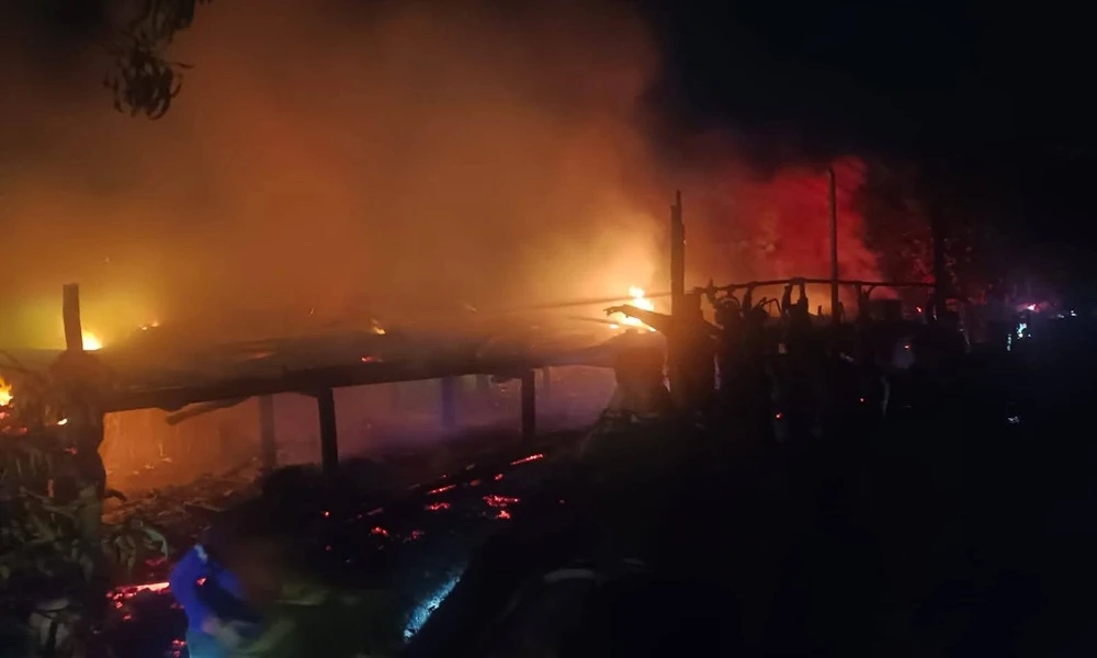 Kebakaran Rumah di Sebuku Diduga Dipicu Korsleting, Warga Sempat Dengar Ledakan