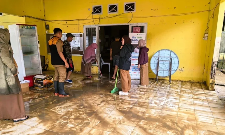 Banjir Landa Sebatik Tengah, Aktivitas Warga dan Sekolah Terdampak