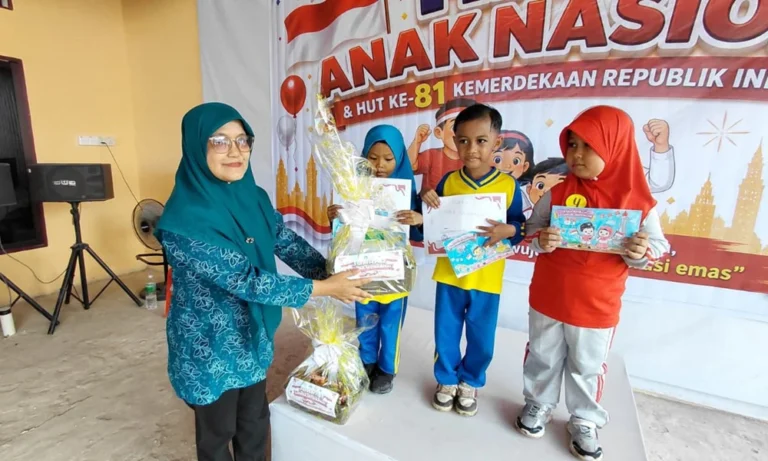 HIMPAUDI Sebatik Utara-Tengah Gelar Lomba Semarak Hari Anak dan HUT ke-81 RI